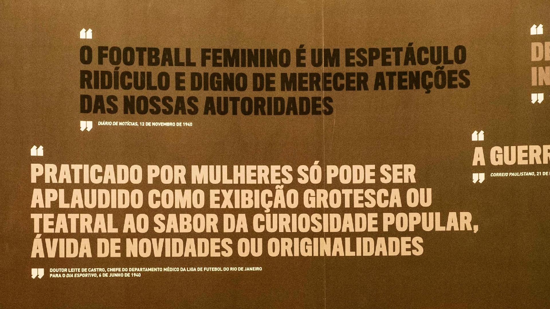 Ousadia E Desobediência Exposição Em Sp Conta História Do Futebol Feminino 27052019 Uol 7129