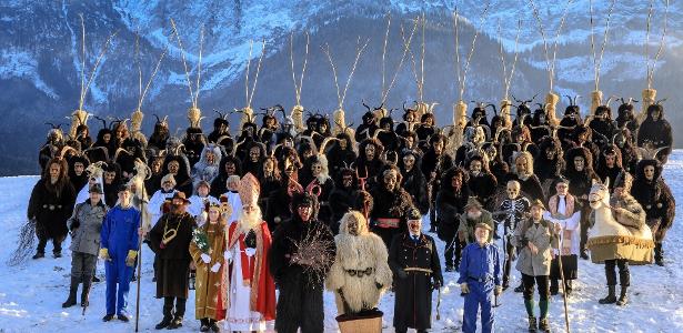 Desfile De S O Nicolau Na Ustria Assusta Hoje Como No S Culo