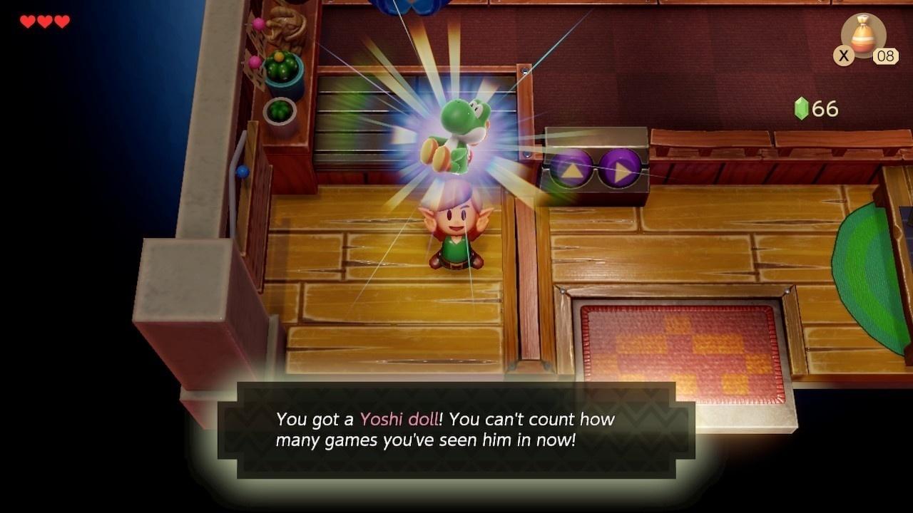 Legend of Zelda Link's Awakening Magnifying Lens, a maior quest do