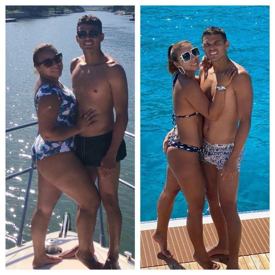 Esposa de Thiago Silva emagrece 22 kg entre as Copas da Rússia e do Catar:  'Lutei anos' - Super Rádio Tupi