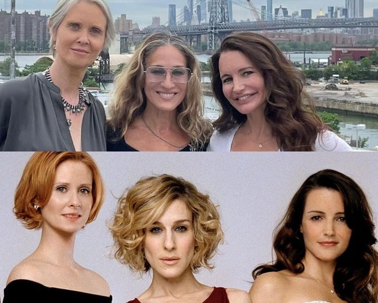 Sex and The City elenco retoma gravações e antes e depois impressiona