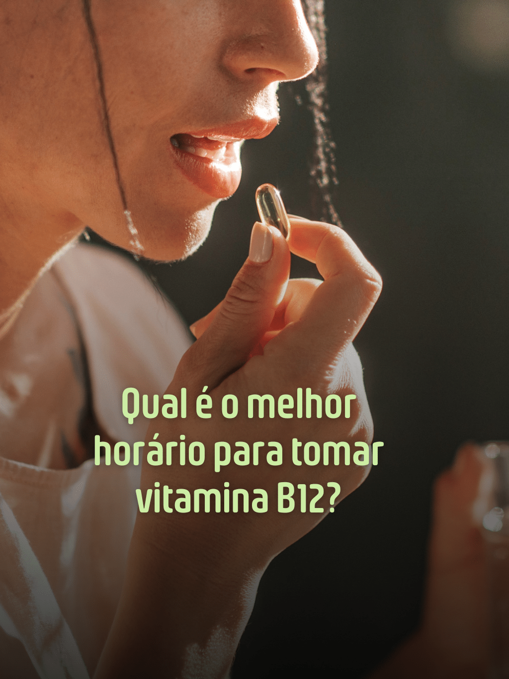 Vitamina B12 te dá energia: veja benefícios e melhor horário para tomar