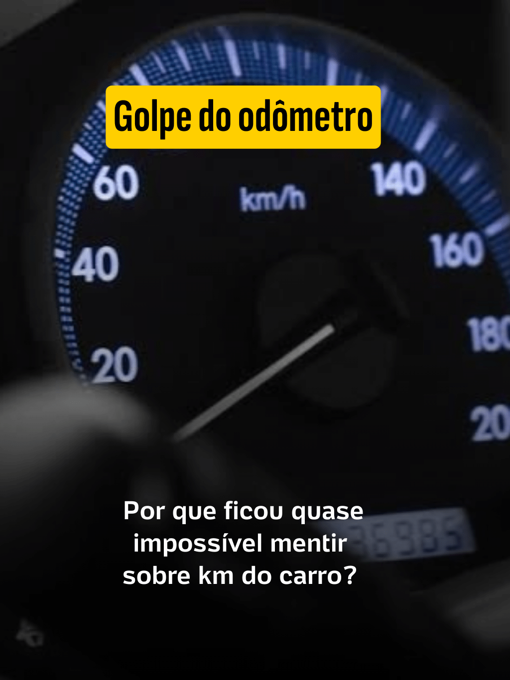 Golpe do odômetro: por que ficou quase impossível mentir sobre km do carro