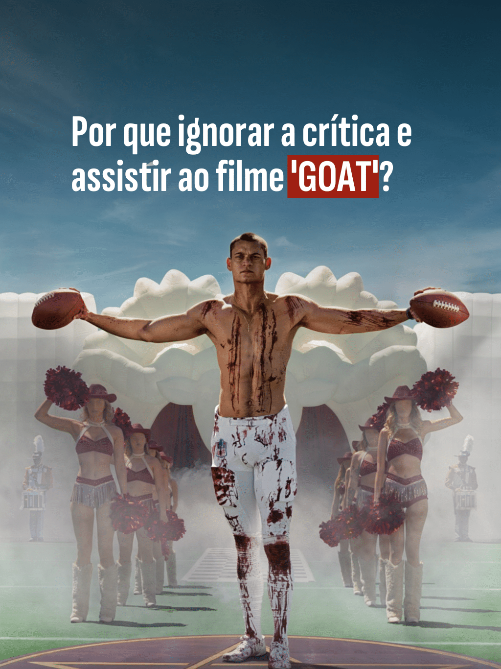 Por que ignorar a crítica e assistir ao filme 'GOAT'?