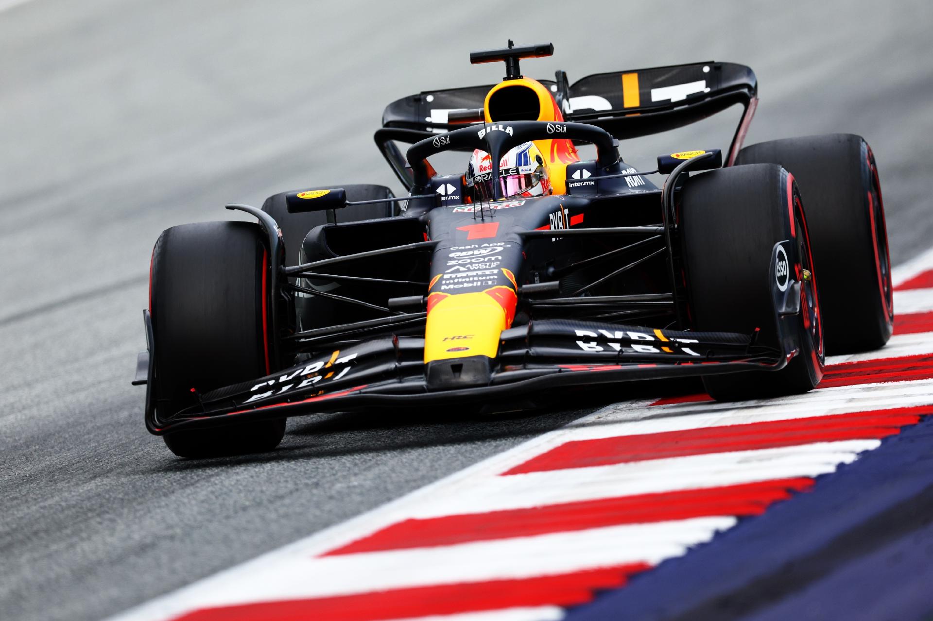 F1: Verstappen lidera primeiro treino do GP da Áustria