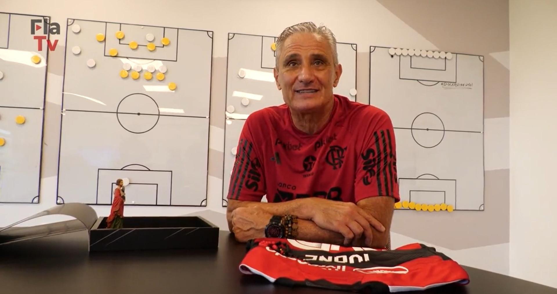 Mulher de Tite começa a acompanhar jogos do Flamengo no Rio