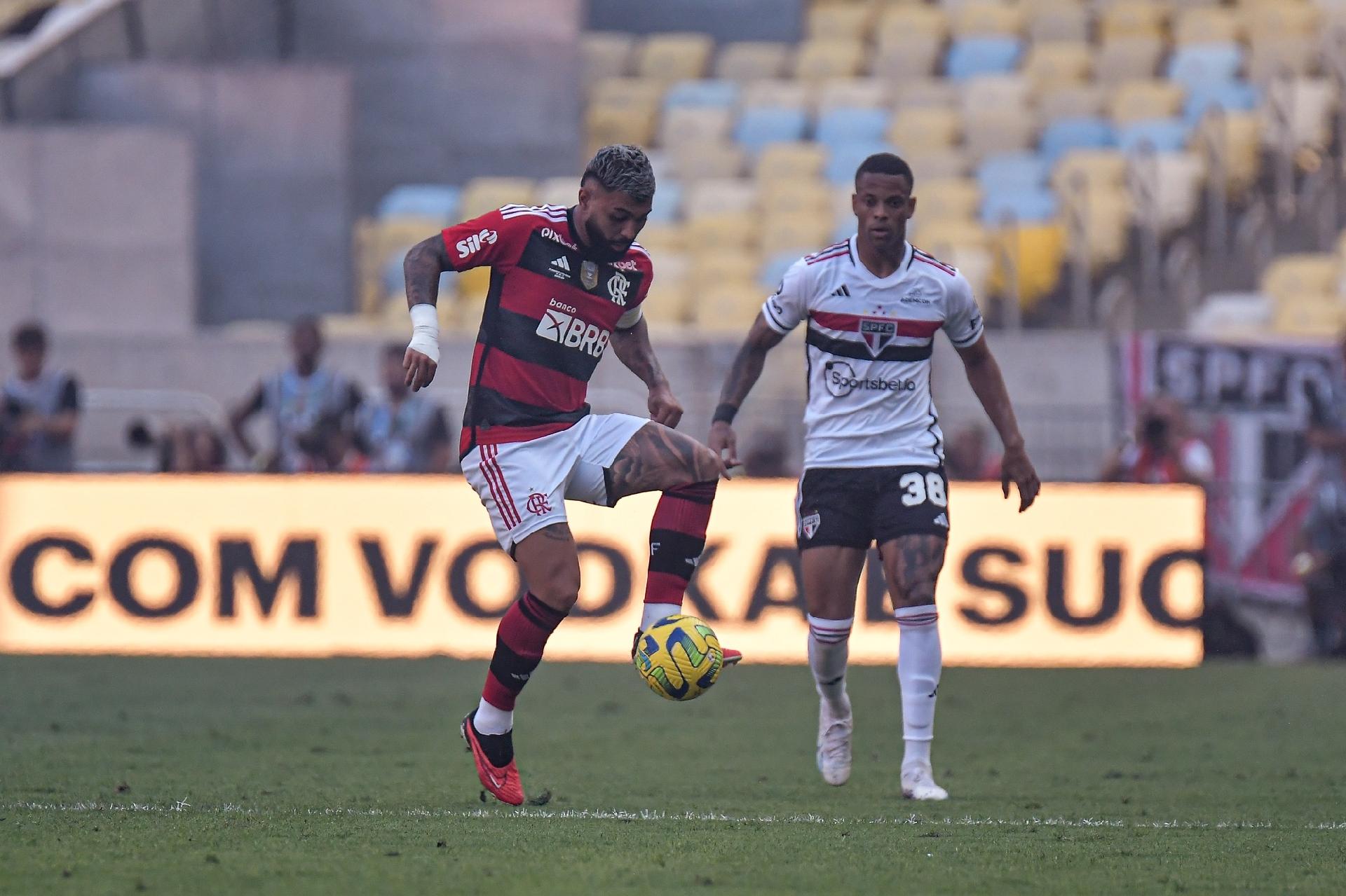 São Paulo x Flamengo ao vivo 06/12/2023 - Brasileirão Série A