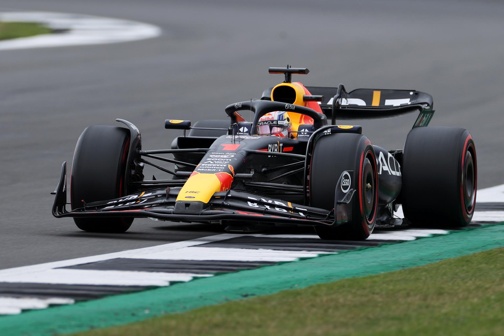 GP da Inglaterra de F1 2023: Verstappen comanda 2º treino, fórmula 1