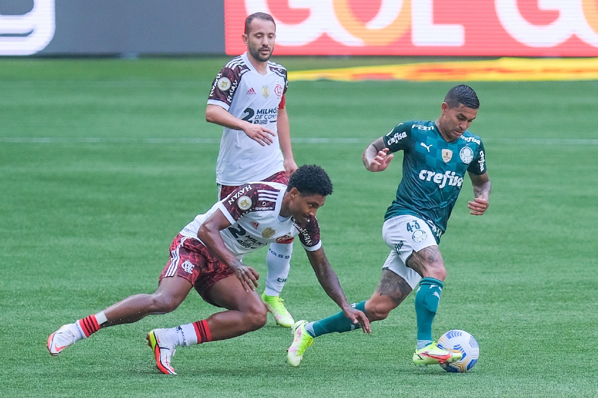 Palmeiras ganha 3 reforços para duelo com o Flamengo