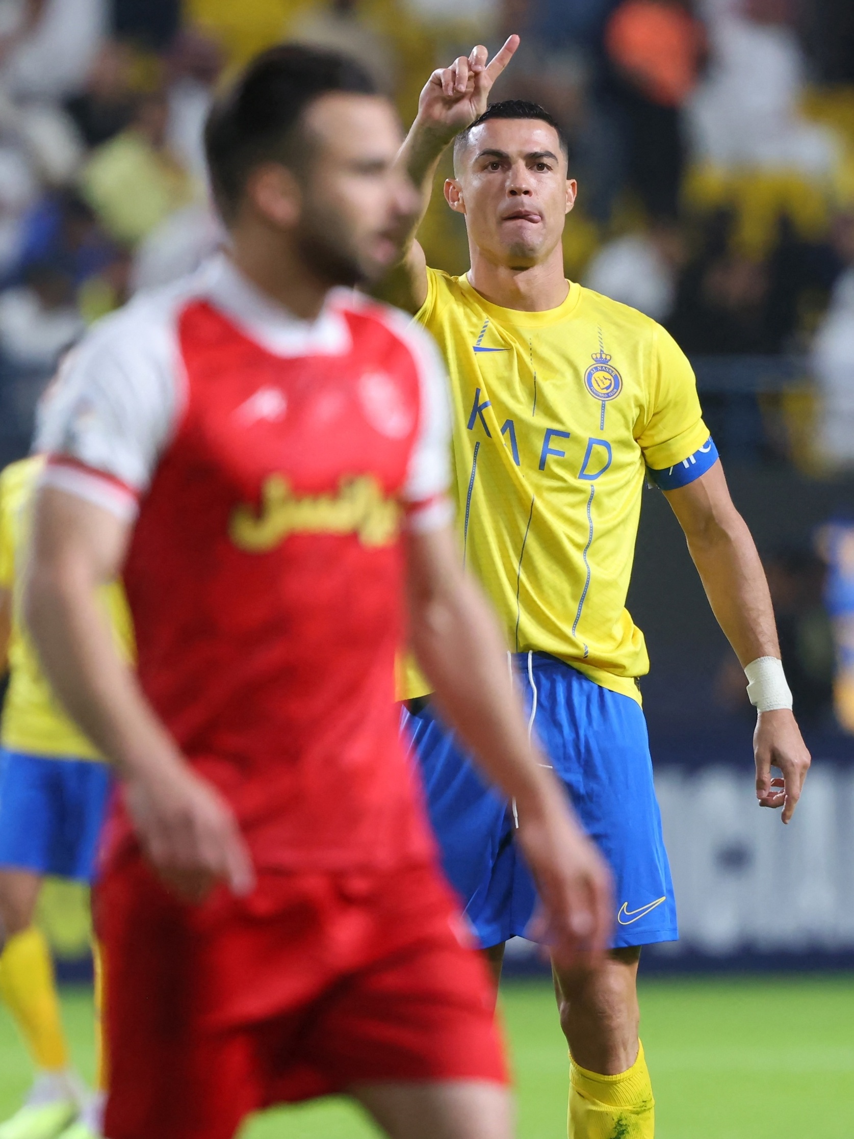 Não foi Speed que invadiu o campo e beijou os pés a Cristiano Ronaldo -  Futebol Divertido