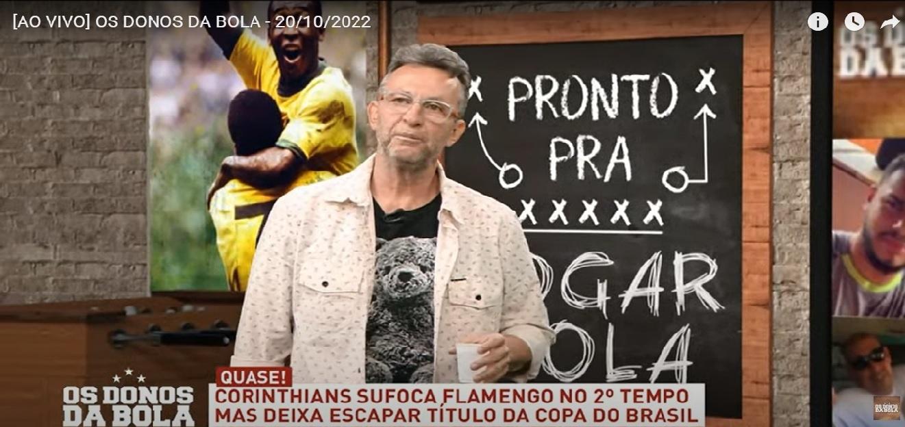 Neto destaca 'sorte' do Palmeiras e lamenta gol perdido pelo