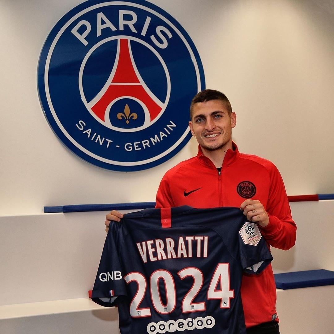 PSG anuncia renovação de contrato de Verratti - 30/10/2019 - UOL