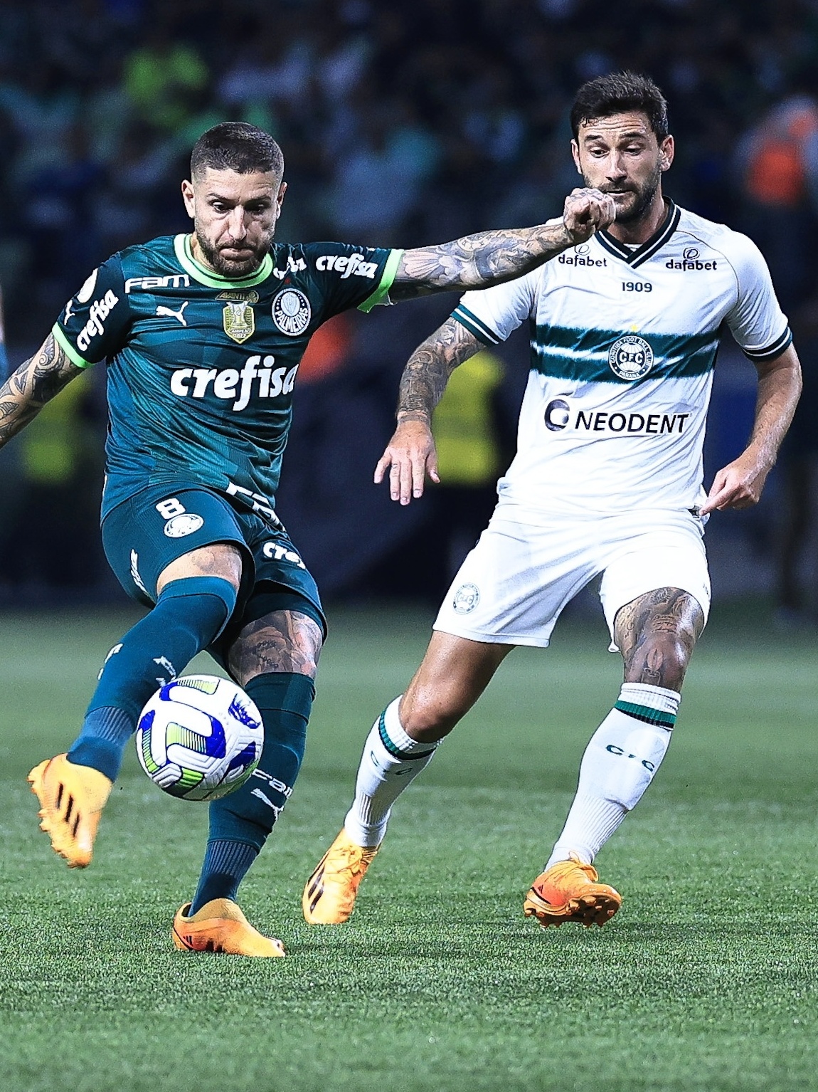 Coritiba x Palmeiras: onde assistir e horário do jogo do Brasileirão