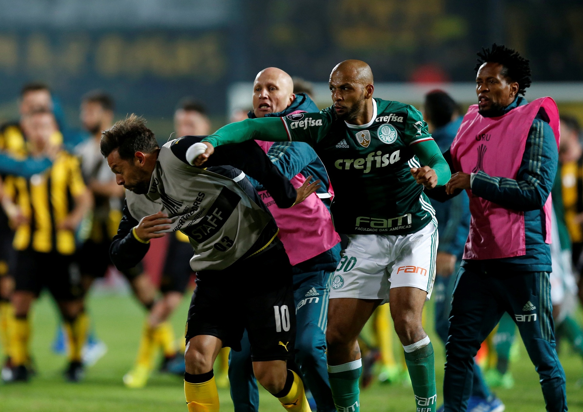 Palmeiras vira sobre o Peñarol com 2 de Willian e fica a um ponto da ...
