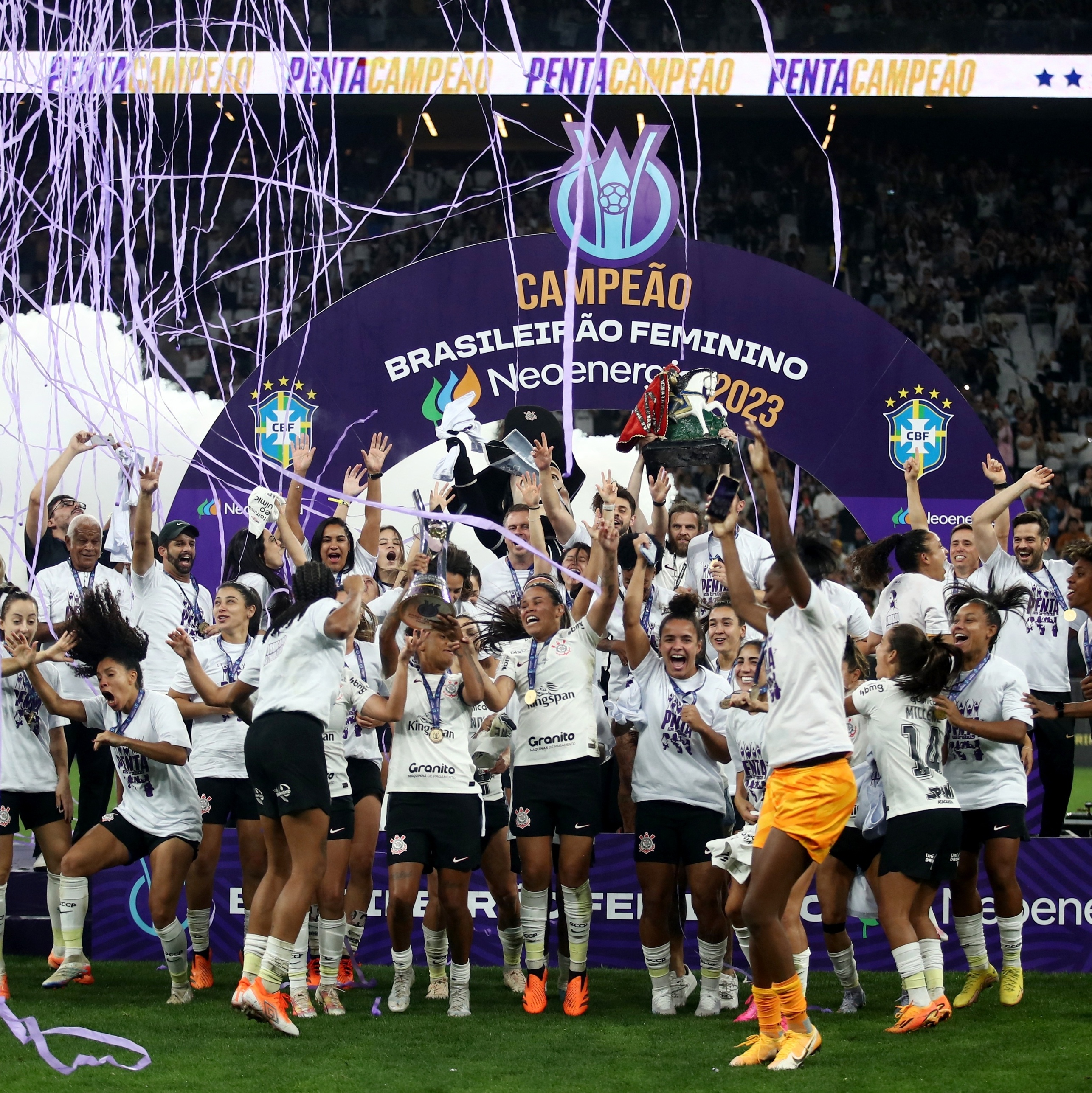 Corinthians conquista o tetracampeonato do Brasileirão Feminino