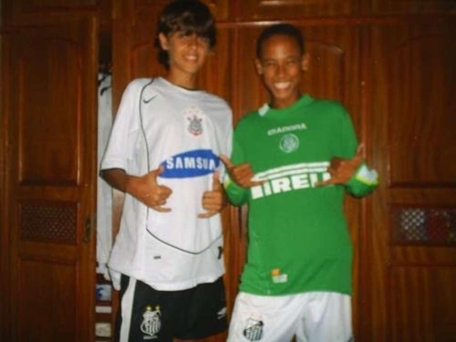 Qual era o time de infância do Neymar?