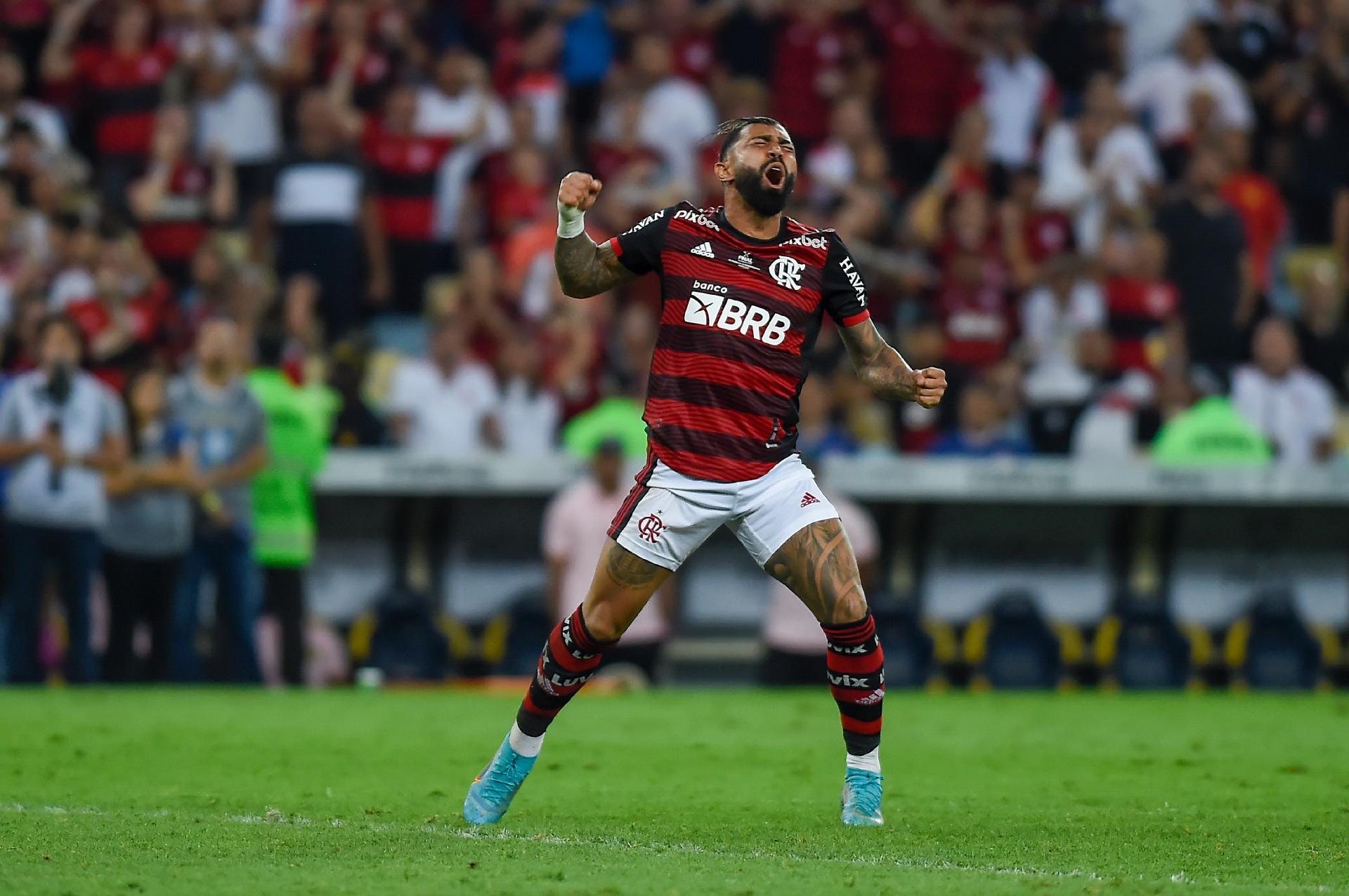 No Flamengo, Gabigol se mantém decisivo com menos jogos que em