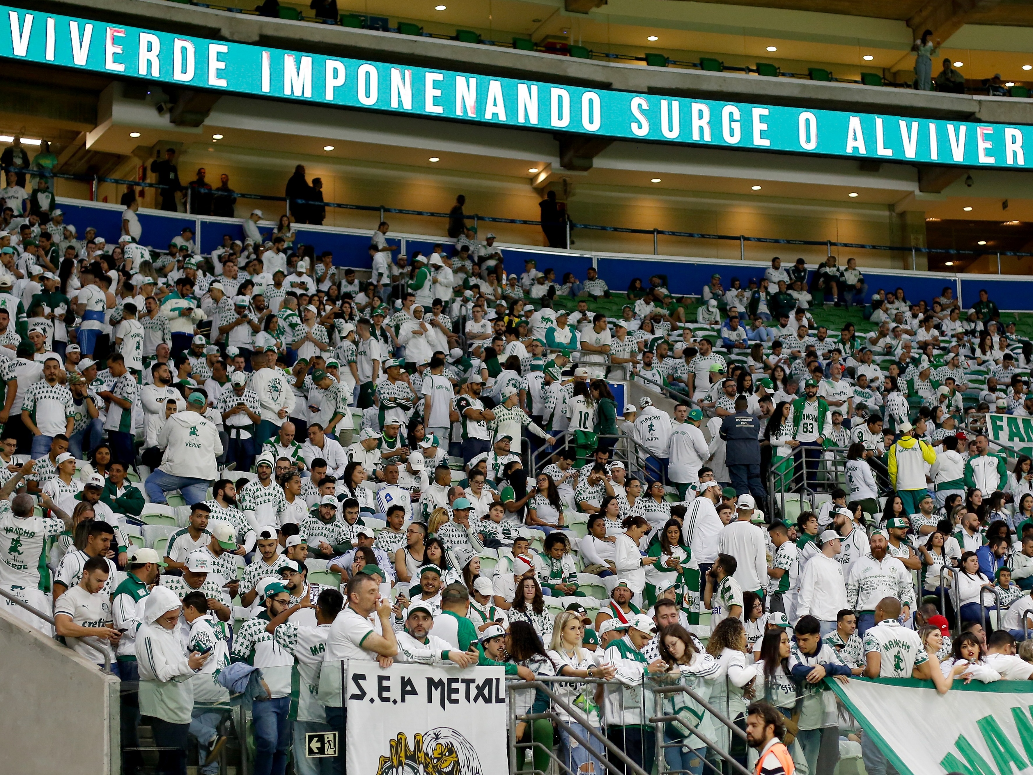 Palmeiras atualiza parcial de vendas de ingressos para jogo contra