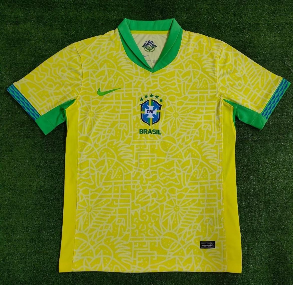Blusa de Viagem Brasil 2023/2024 Verde Nike Masculino