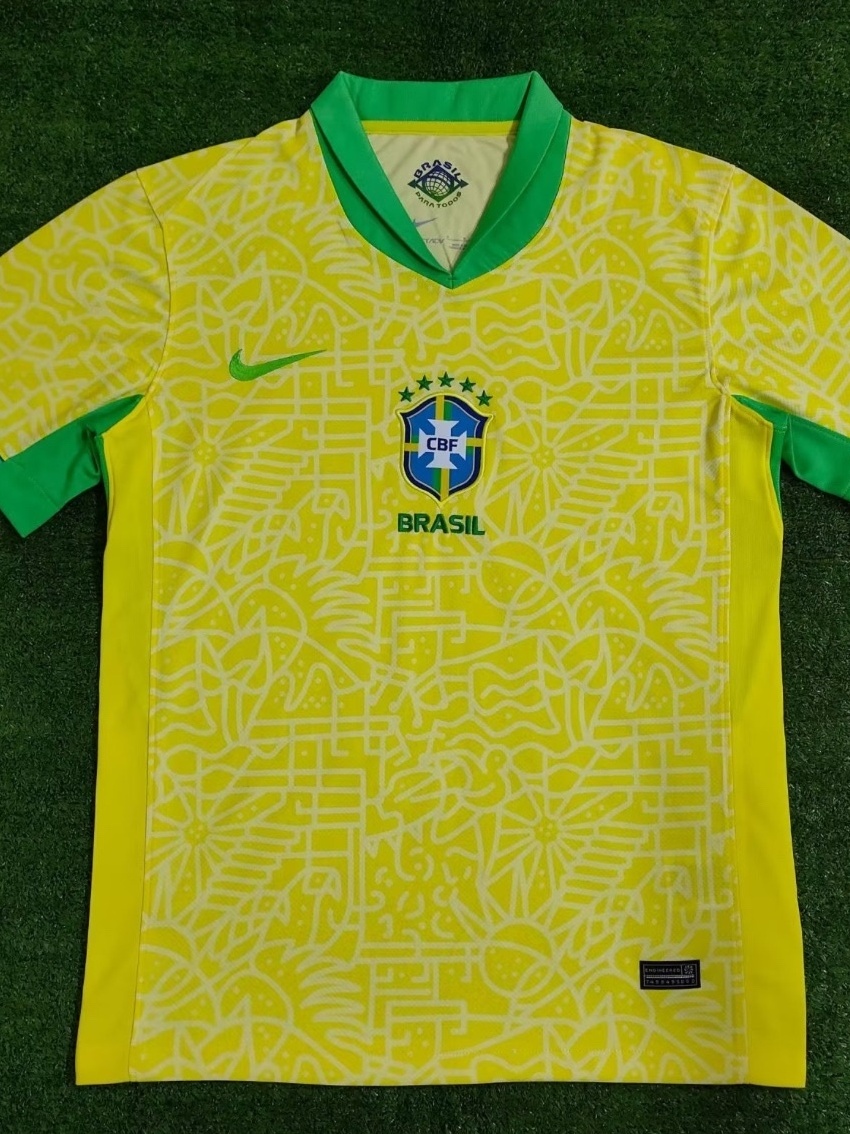 CBF lança camisa branca que será usada na estreia do Brasil