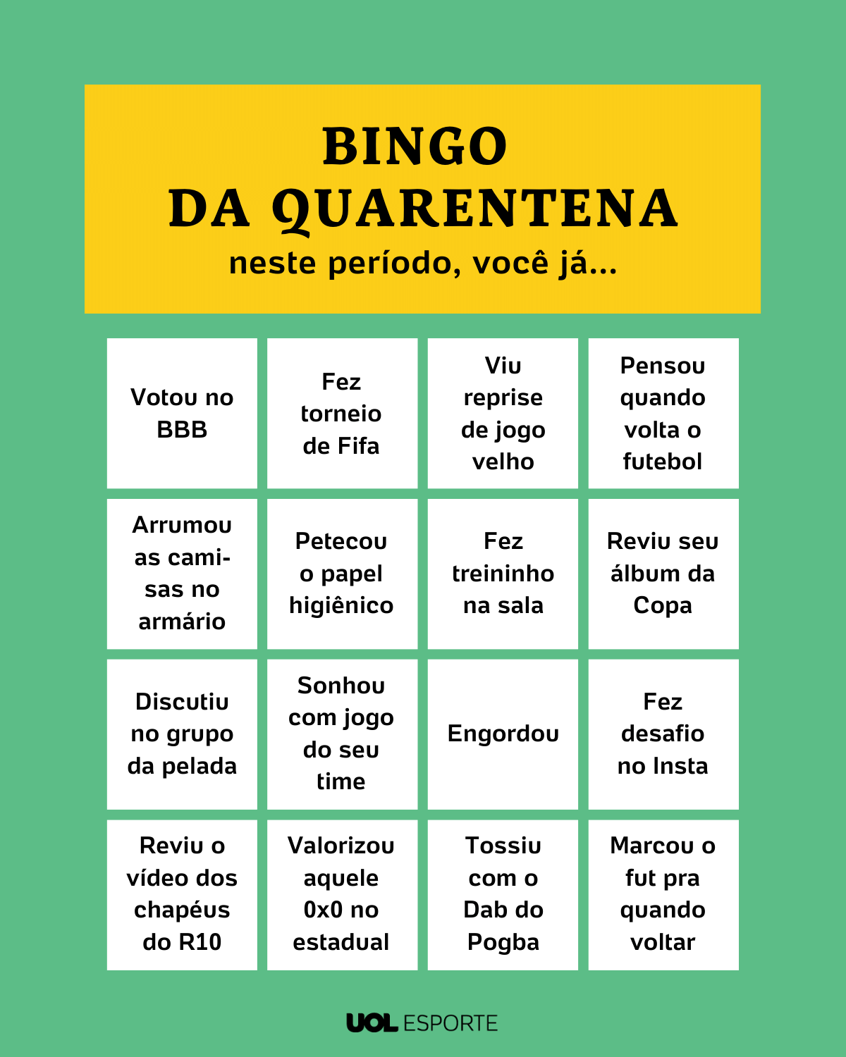 Coluna - O que você está jogando nesta quarentena?