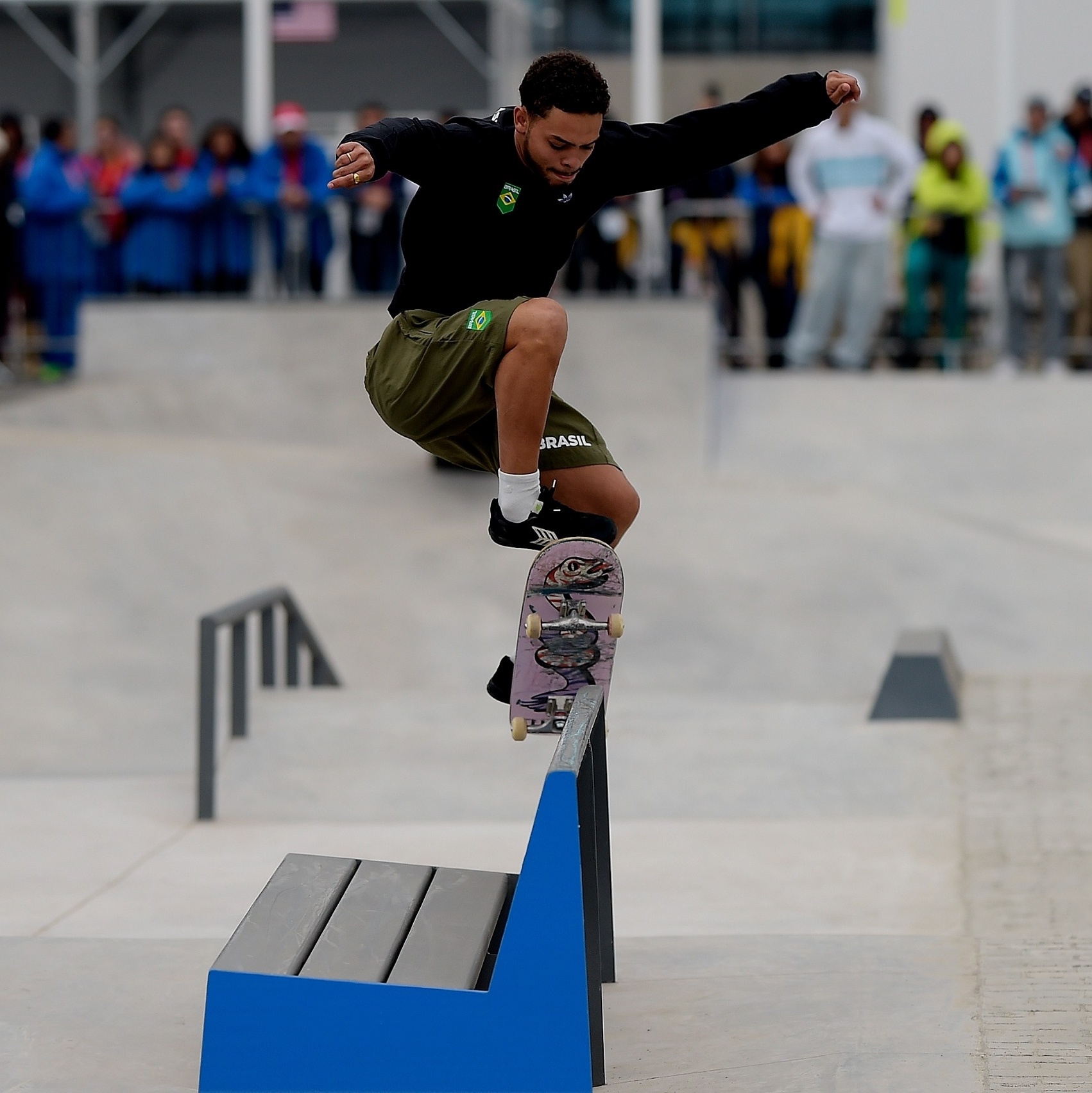 Skate brasileiro estreia em 1º dia de Jogos Sul-Americanos de