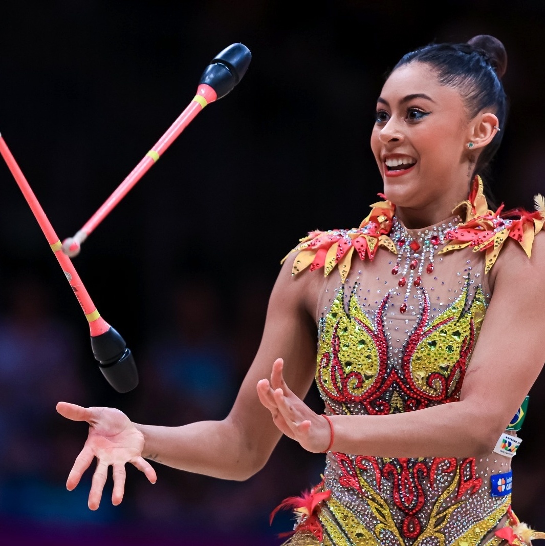 Brasil fica em quarto lugar na final dos cinco arcos no Mundial de Ginástica  Rítmica