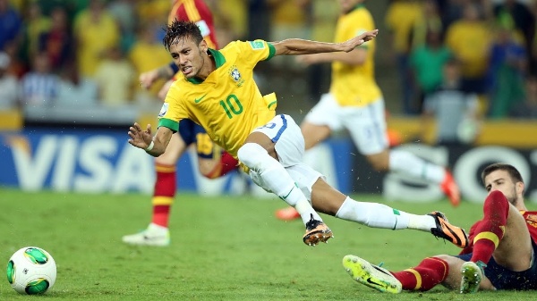 É CAMPEÃO! Brasil 3 x 0 Espanha - Melhores Momentos - Copa das  Confederações 2013 