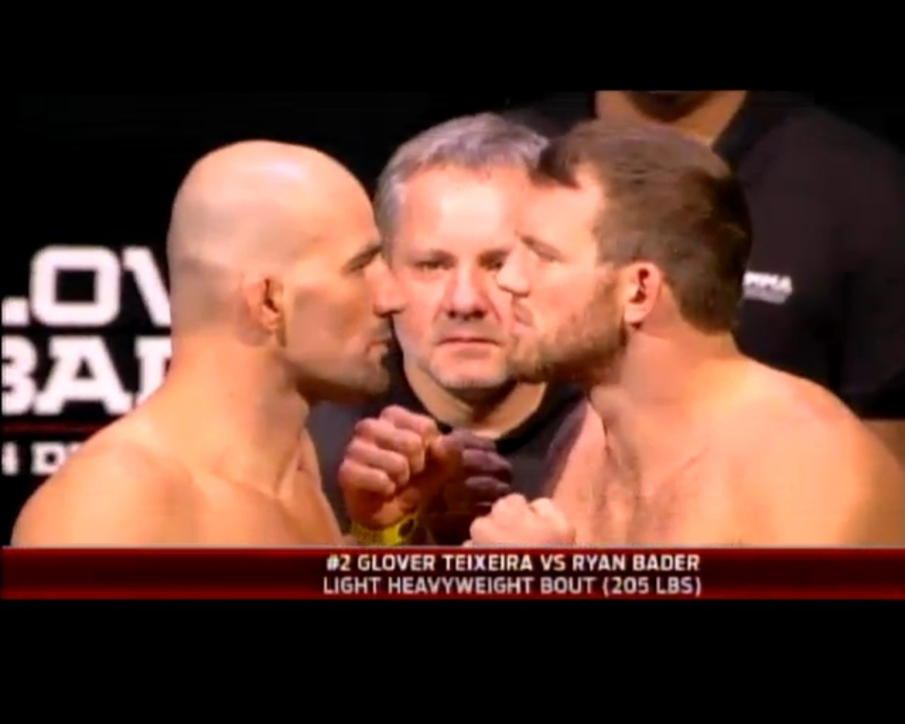 Fotos Pesagem Do Ufc Bh Glover Teixeira X Ryan Bader