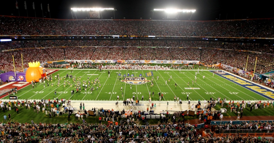 Um jogo no SunLife Stadium de Miami