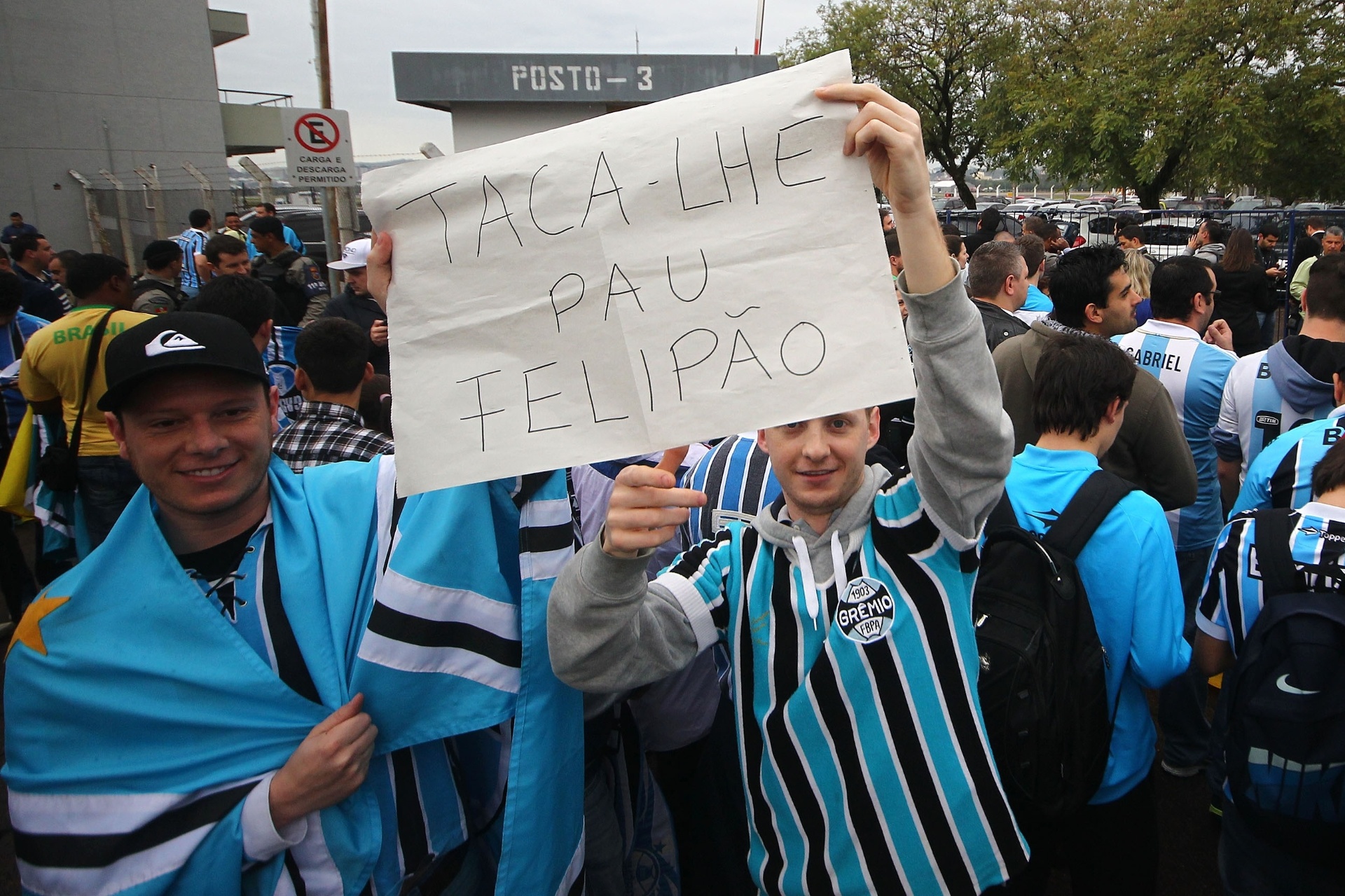 Fotos Apresentação de Felipão no Grêmio 30 07 2014 UOL Esporte