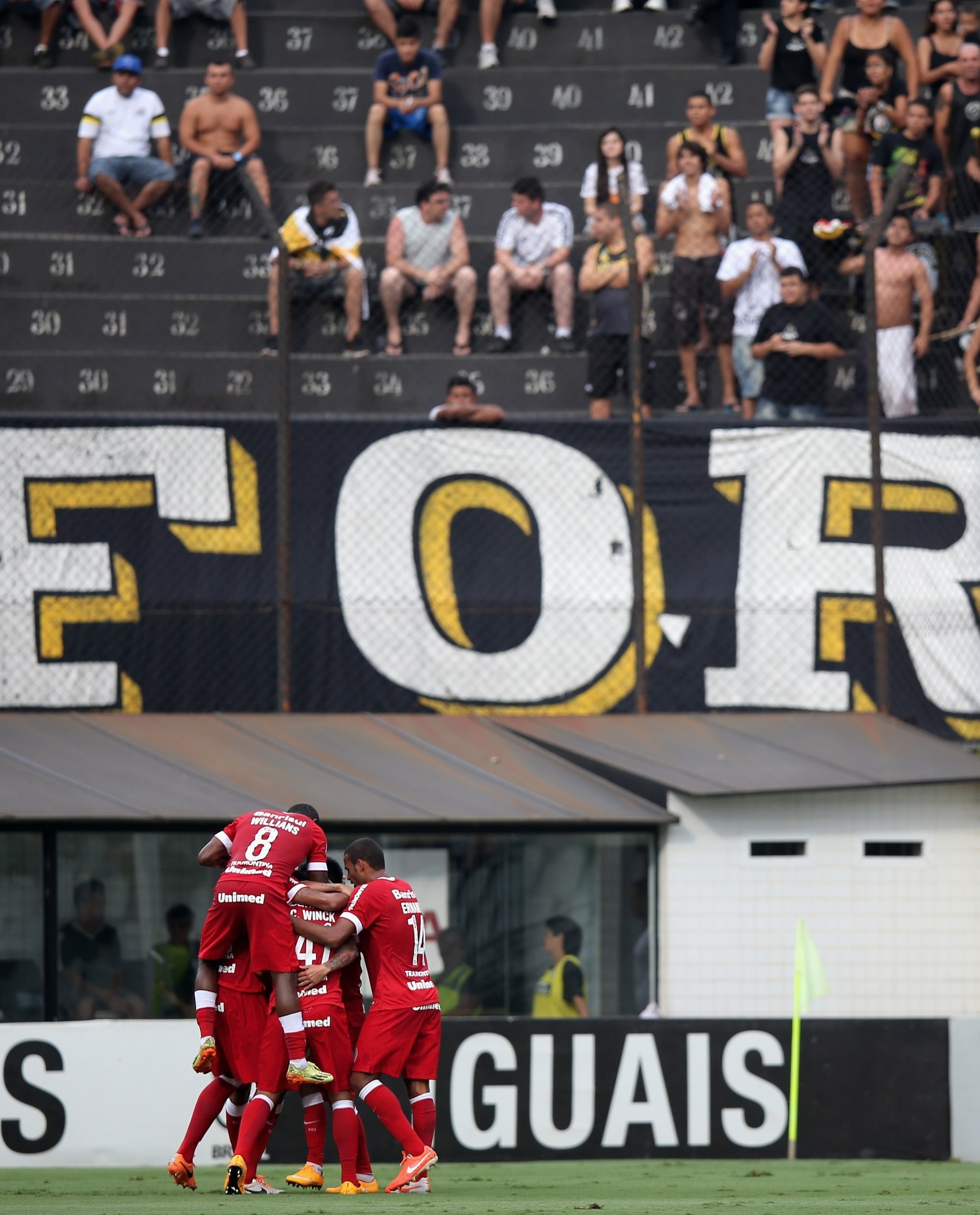 Fotos Santos e Inter pelo Brasileirão 02/11/2014 UOL Esporte