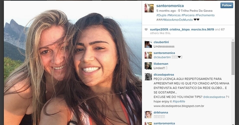 Monica Santoro, exmulher de Romário BOL Fotos BOL Fotos