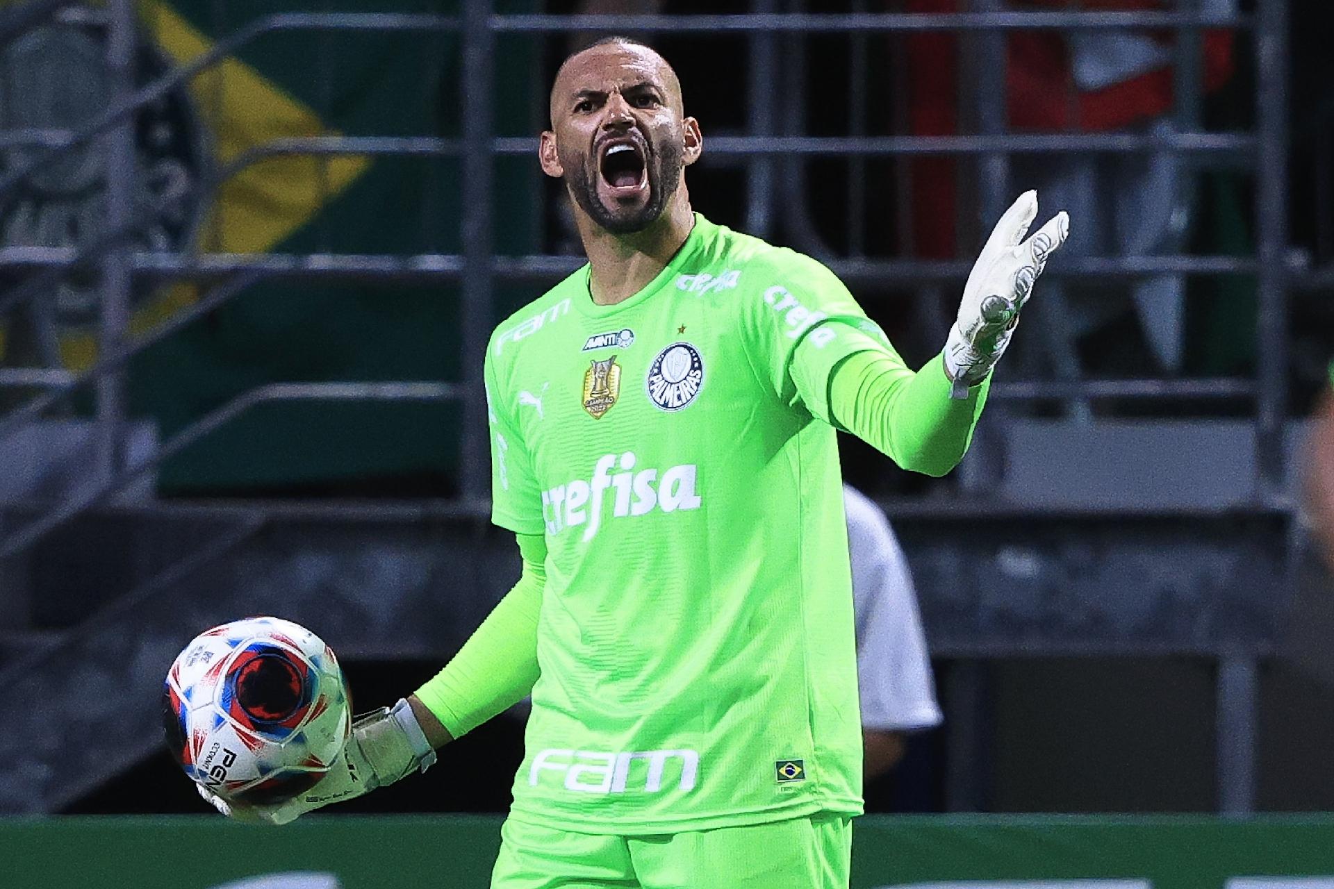 Weverton fala sobre pênalti defendido contra o Botafogo e destaca força  mental do Palmeiras - Gazeta Esportiva