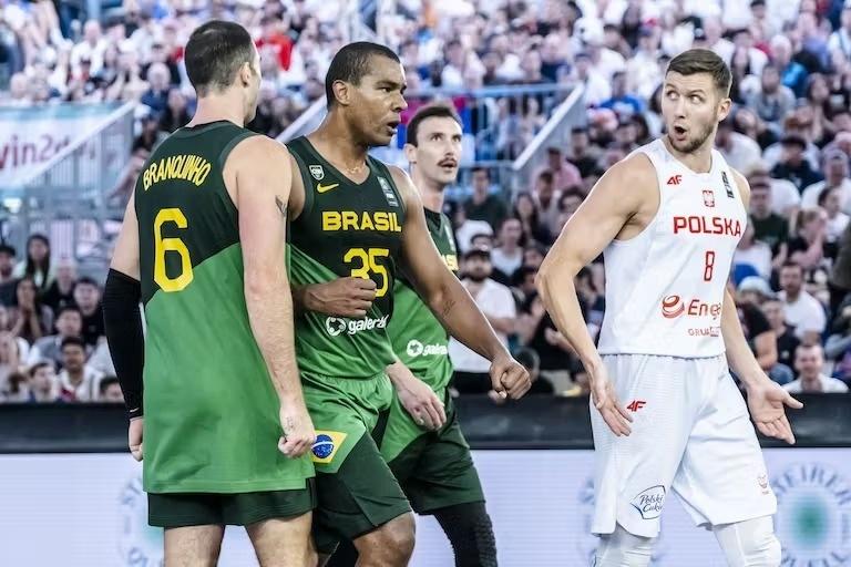 Brasil estreia no Mundial de basquete 3x3 com vitória sobre a França e  derrota para Porto Rico