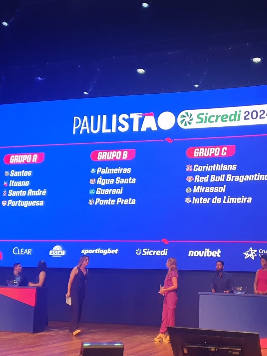 FPF define sorteio do Campeonato Paulista 2024; veja os grupos