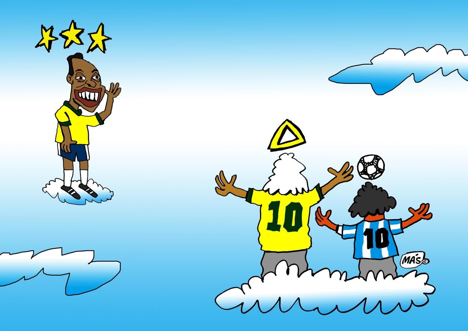 Veja as postagens dos times candangos em homenagem ao Rei Pelé