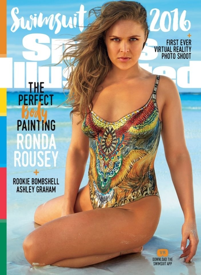 Revista revela segundo ensaio nu de Ronda Rousey com o corpo pintado - UOL Esporte