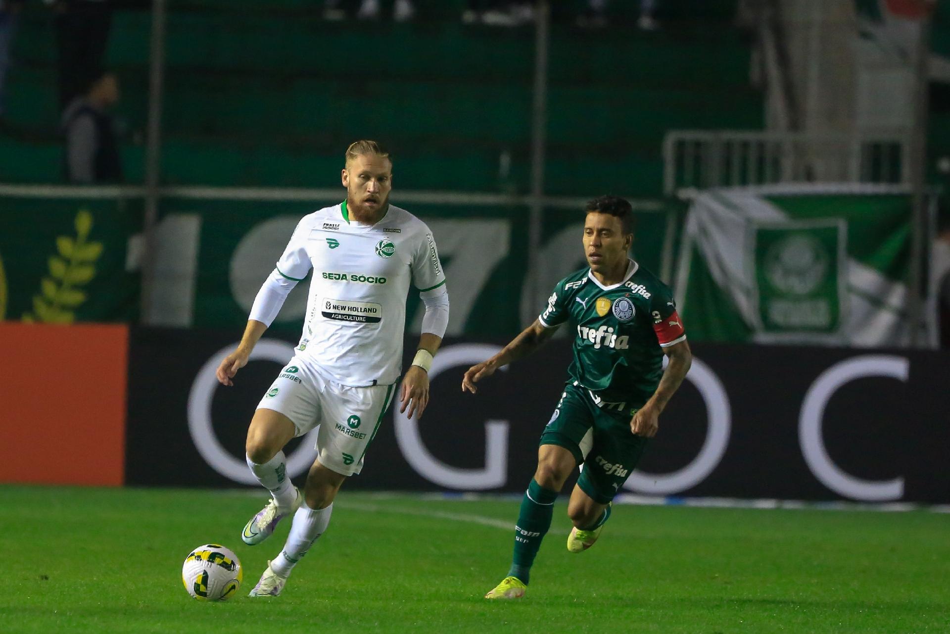 SE Palmeiras - Fim de jogo: Palmeiras 1x1 Juventude.