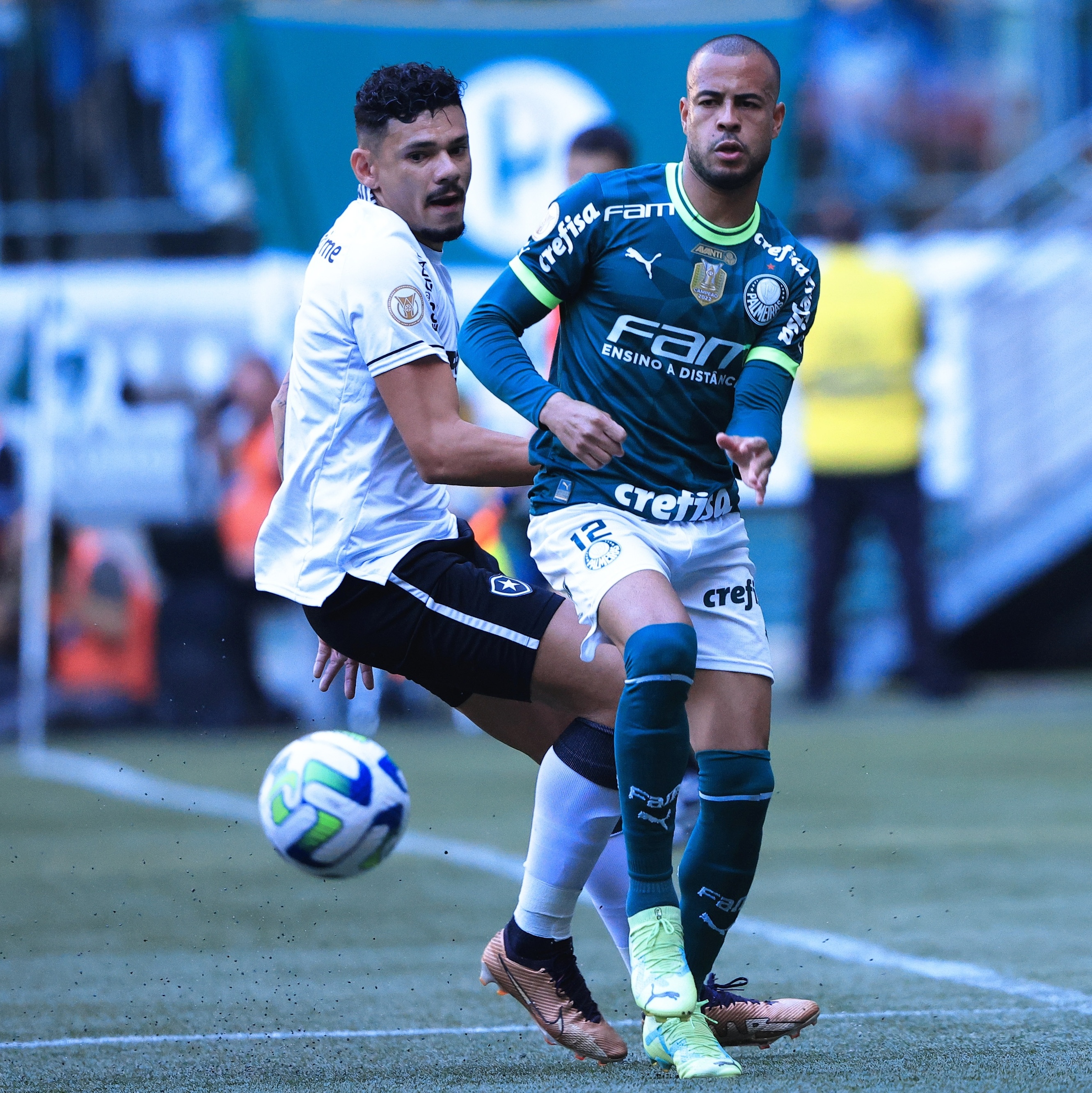 Palmeiras recebe Botafogo no grande jogo da 12ª rodada do Brasileiro