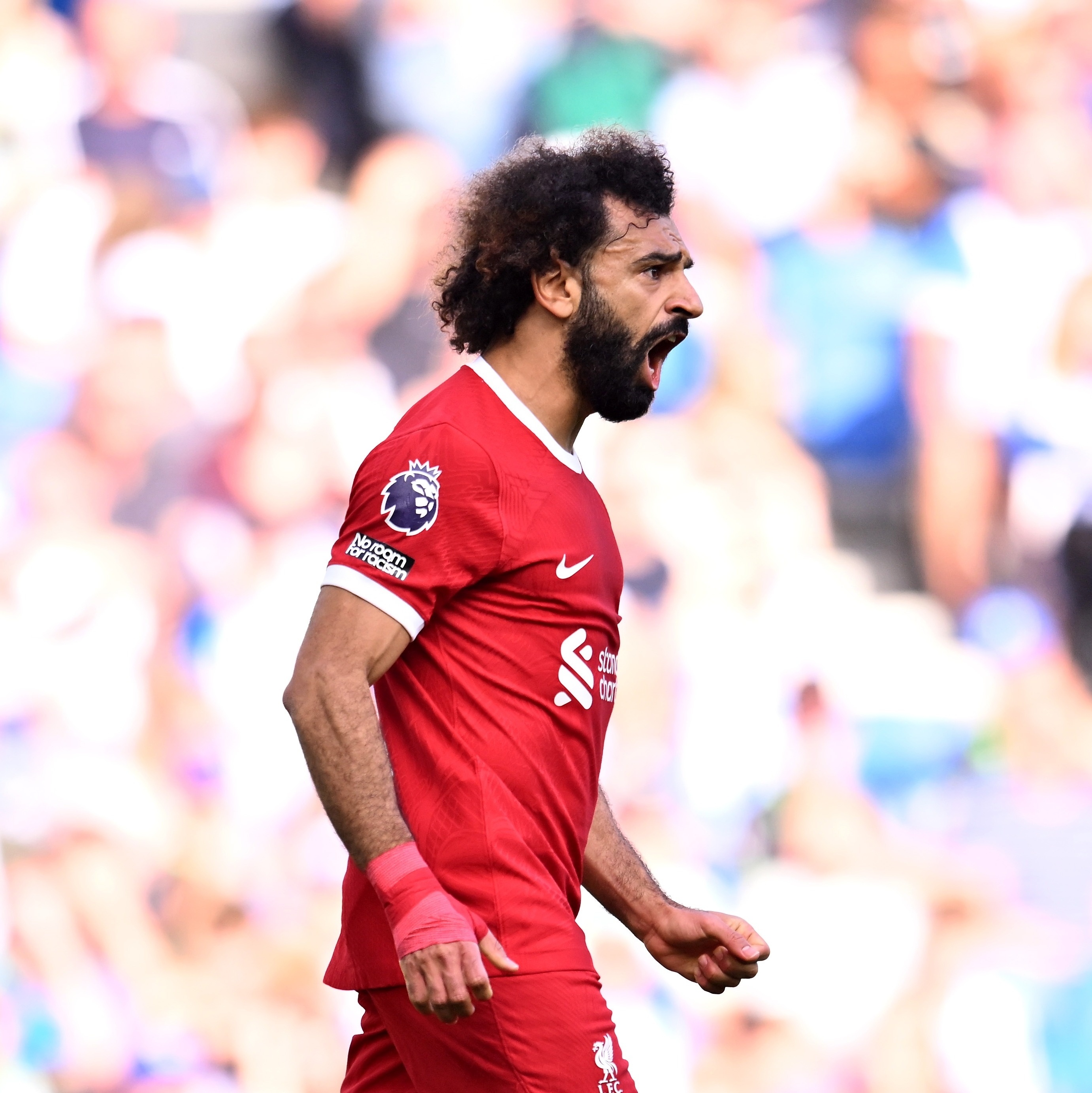 Salah marca duas vezes, mas Liverpool fica no empate com o Brighton pelo  Inglês; veja outros resultados > No Ataque