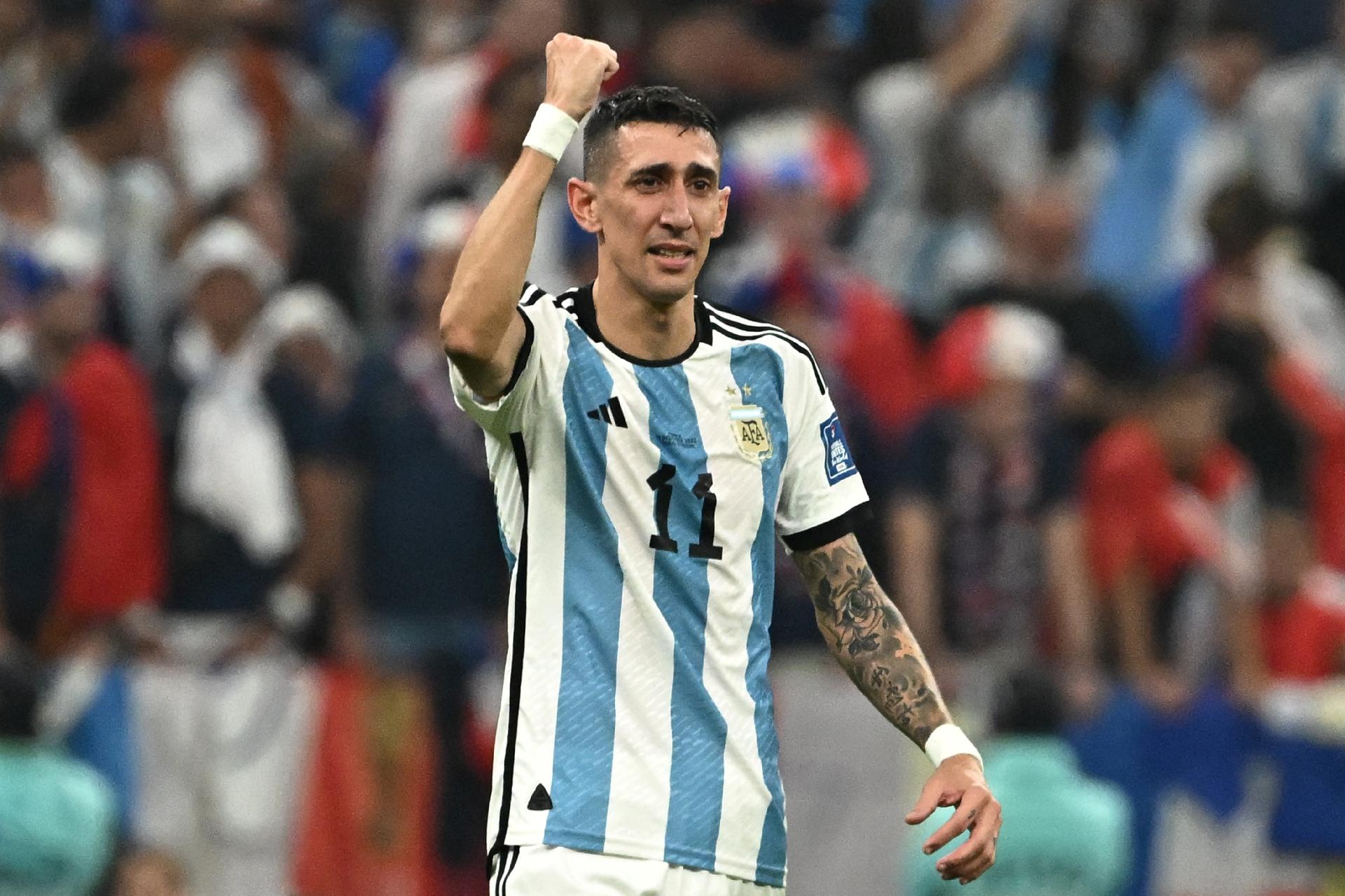 Copa 2022: Di María se emociona após marcar pela Argentina na final