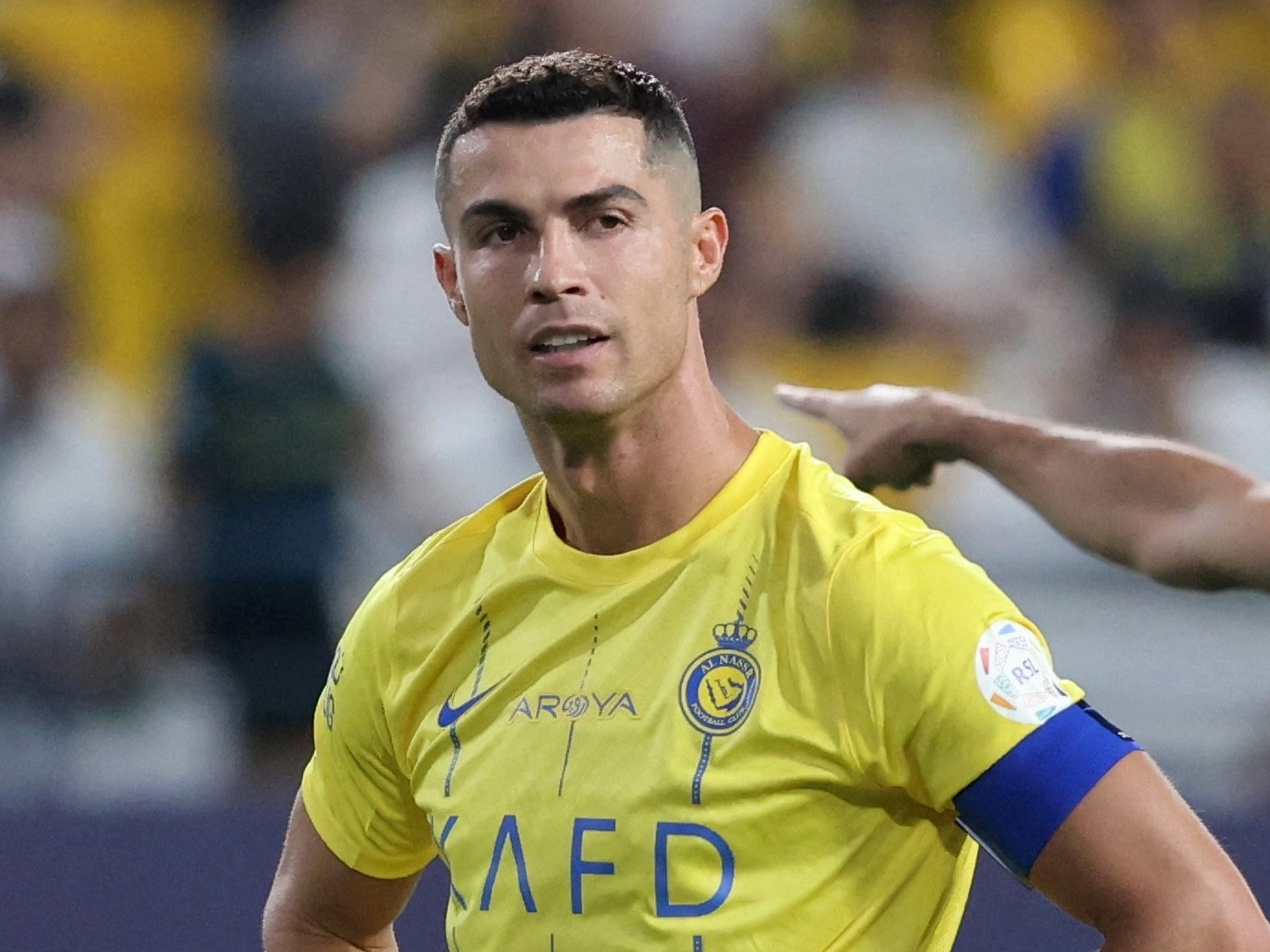 A reação de Speed ao ser convidado pelo Al-Nassr para assistir a um jogo  (de Ronaldo)