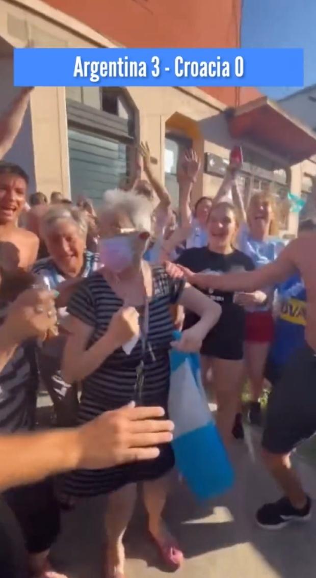 Argentina na Copa do Mundo: conheça o viral abuela, la la la la lá