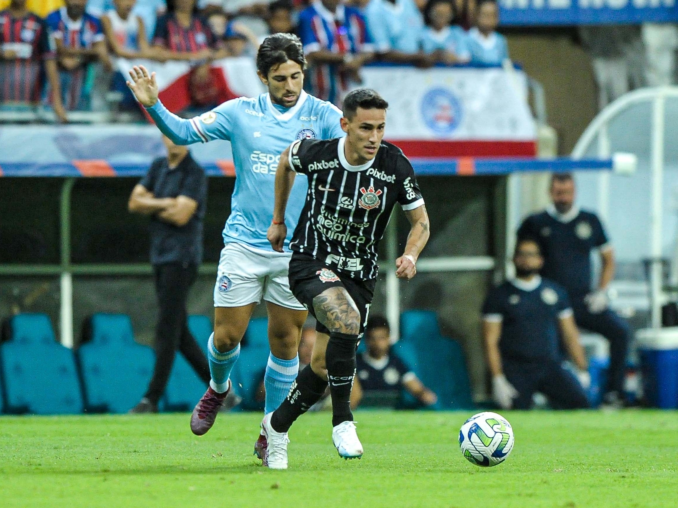 Corinthians fica no empate sem gols com o Bahia pelo Brasileirão