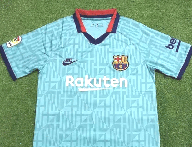 barcelona terceiro uniforme 2020