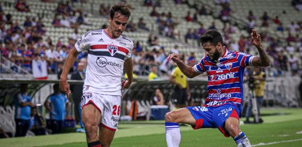 S O Paulo Sai Na Frente Mas Lanterna Fortaleza Empata Gola O