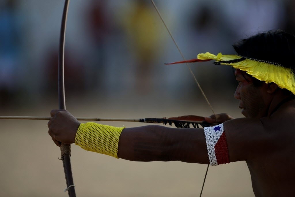 Fotos Ind Genas Disputam Esportes Nativos Nos Jogos Mundiais Dos Povos