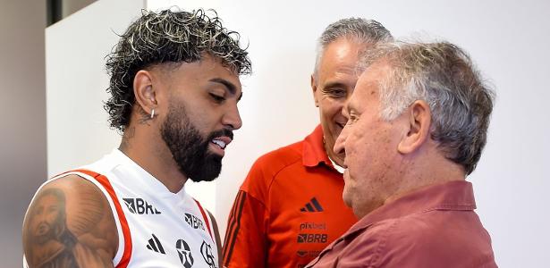 Zico Manda Indireta Para Landim Ap S Fala Pol Mica Sobre Gabigol