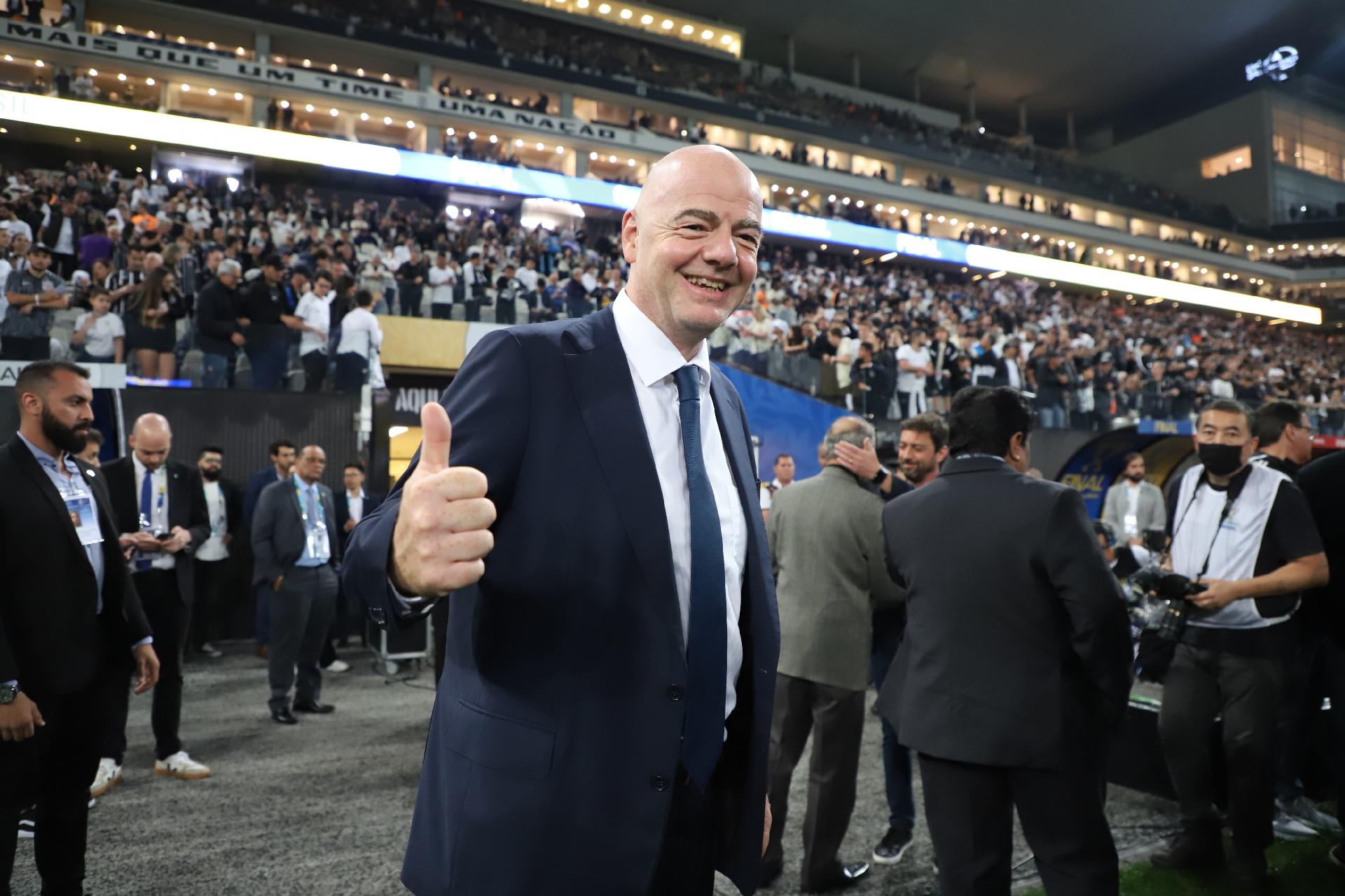 Gianni Infantino confiante nos próximos jogos FIFA e promete novidades